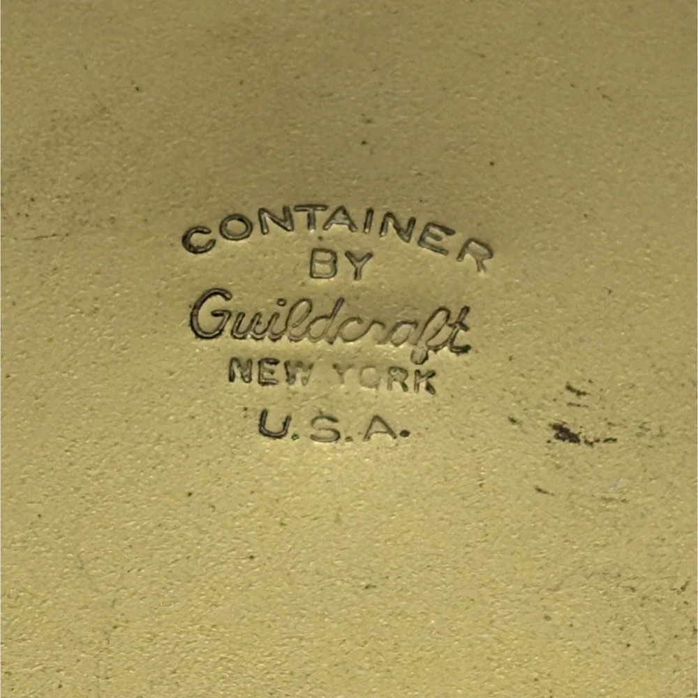 Vintage Guildcraft Embossed Gold Tone 10